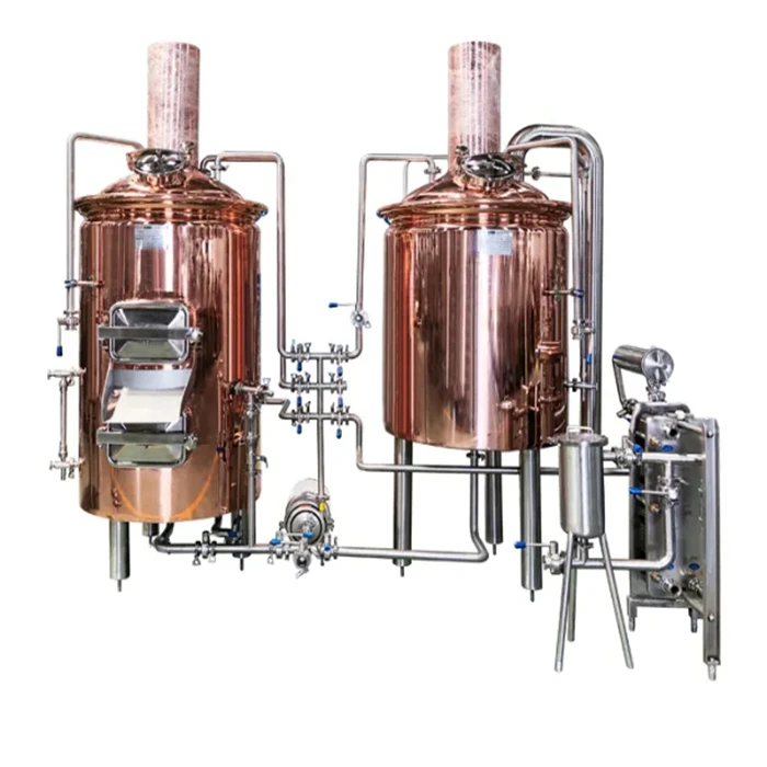500L Red Copper Beer Brewing Equipment Chinese Supplier